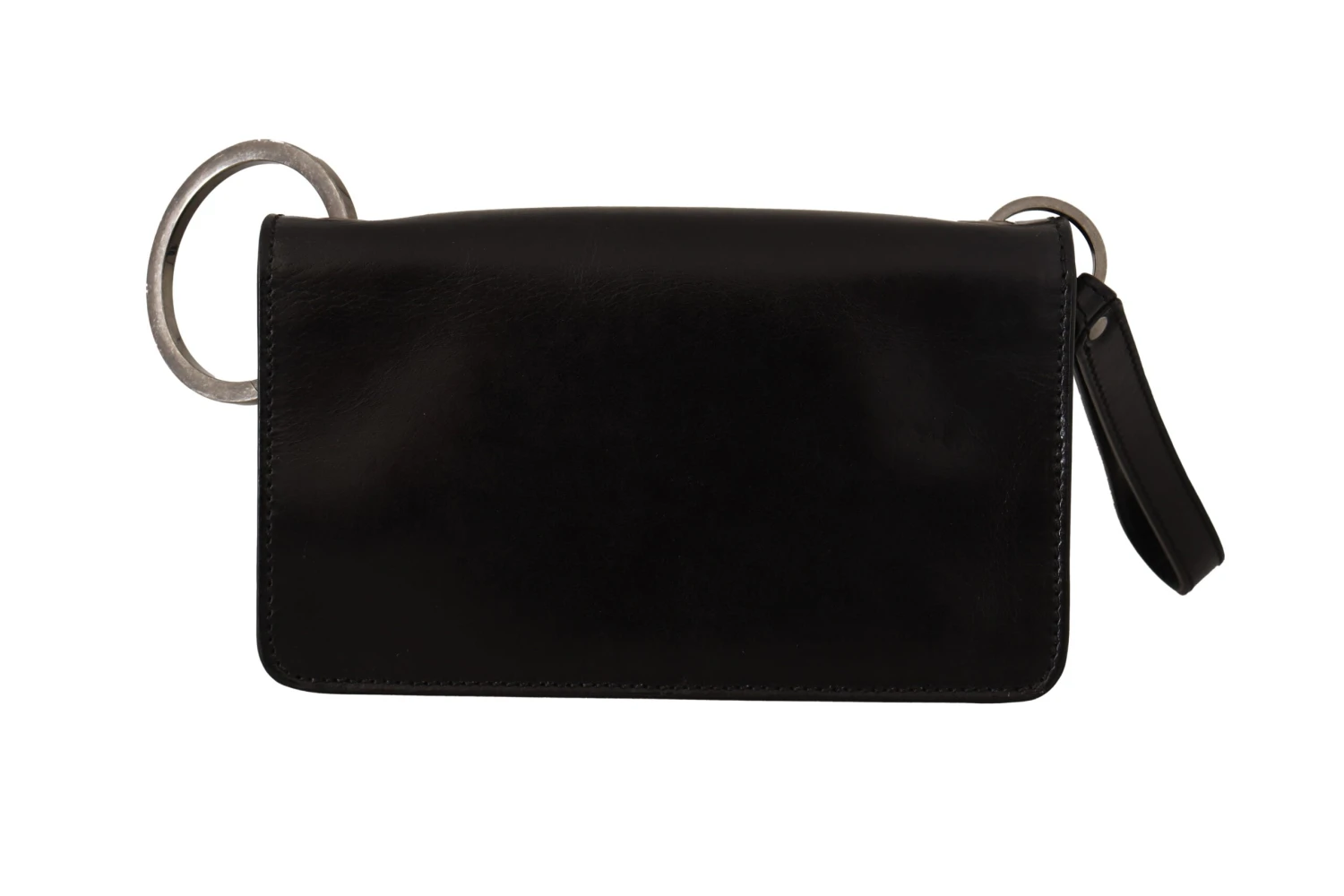 Dolce & Gabbana Black Leather Wristlet Mini Bag Card Bill Men's Wallet 5 Dolce & Gabbana Black Leather Wristlet Mini Bag Card Bill Men's Wallet - Image 3