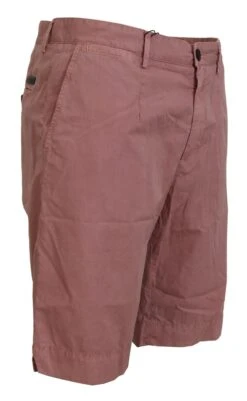 Dolce & Gabbana Pink Chinos Cotton Casual Mens Men's Shorts -Lux Lair Store 4188174