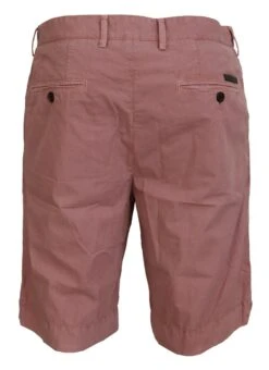 Dolce & Gabbana Pink Chinos Cotton Casual Mens Men's Shorts -Lux Lair Store 4188175