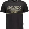 Plein Sport Black Cotton Men Men's T-Shirt