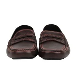 Bottega Veneta Men's Worn Burgundy Leather Loafer Shoes 427368 2240 (41 EU / 8 US) 12 Bottega Veneta Men's Worn Burgundy Leather Loafer Shoes 427368 2240 (41 EU / 8 US) -Lux Lair Store 427368 2240 41 3