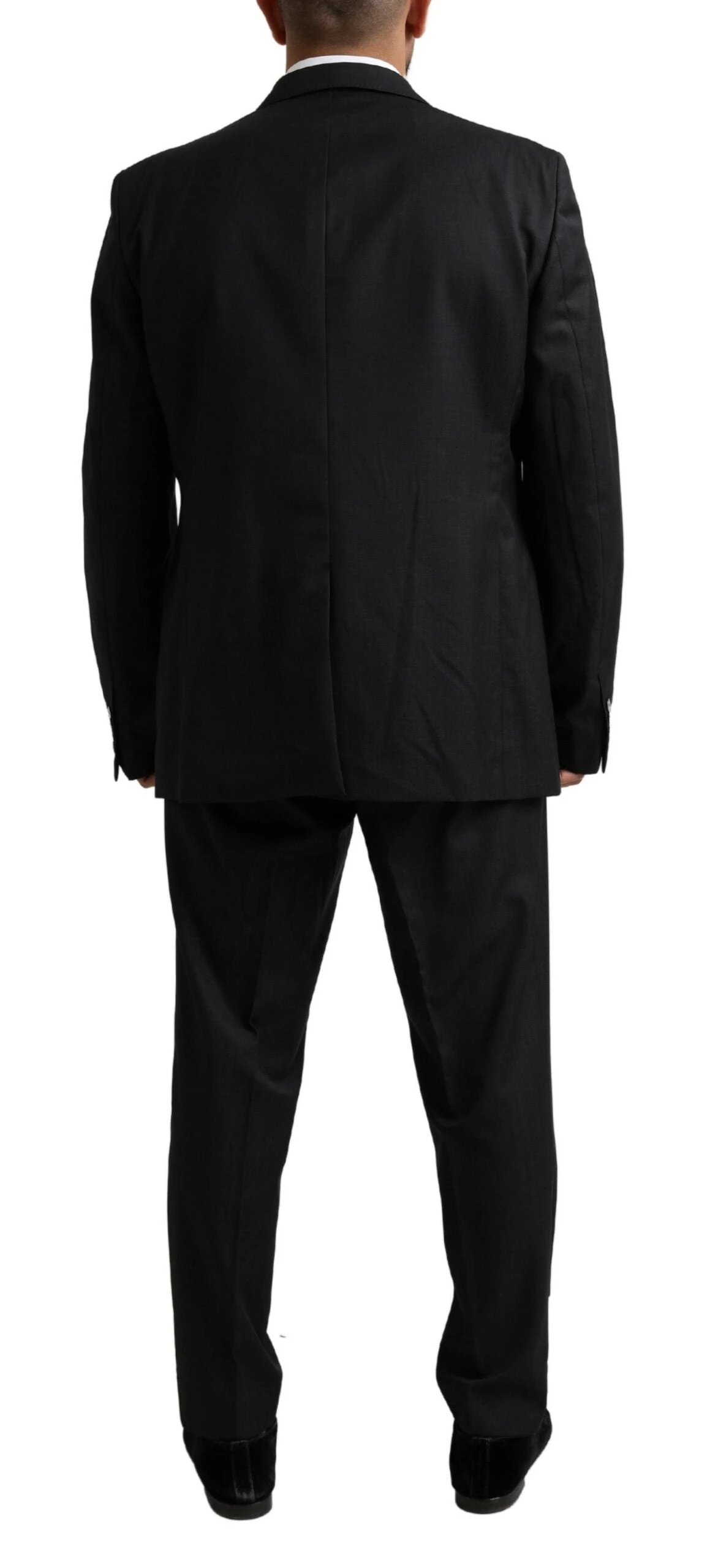 Dolce & Gabbana Black MARTINI Single Breasted 2 Piece Men's Suit 5 Dolce & Gabbana Black MARTINI Single Breasted 2 Piece Men's Suit - Image 3