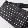 Dolce & Gabbana Black Silk Polka Waist Tuxedo Belt Men's Cummerbund -Lux Lair Store 4289996