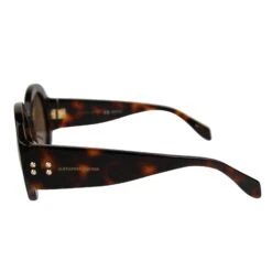 Alexander McQueen Unisex Havana Plastic Acetate Round Sunglasses AM0032S 429178 2302 15 Alexander McQueen Unisex Havana Plastic Acetate Round Sunglasses AM0032S 429178 2302 -Lux Lair Store 429178 2302 807153590 5