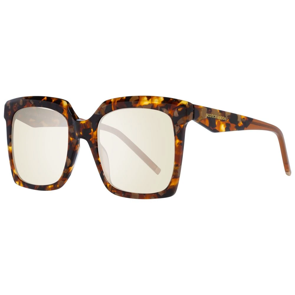 Scotch & Soda Brown Women Women's Sunglasses 3 Scotch & Soda Brown Women Women's Sunglasses