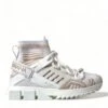 Dolce & Gabbana White Beige Sorrento Socks Sneakers Women's Shoes 2 Dolce & Gabbana White Beige Sorrento Socks Sneakers Women's Shoes -Lux Lair Store 4318511