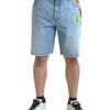 Dolce & Gabbana Light Blue Cotton Men Bermuda Denim Men's Shorts 1 Dolce & Gabbana Light Blue Cotton Men Bermuda Denim Men's Shorts -Lux Lair Store 4319144