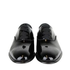 Alexander McQueen Men's Patent Black Leather Dress Shoes 20 Alexander McQueen Men's Patent Black Leather Dress Shoes -Lux Lair Store 432360 1000 39 3
