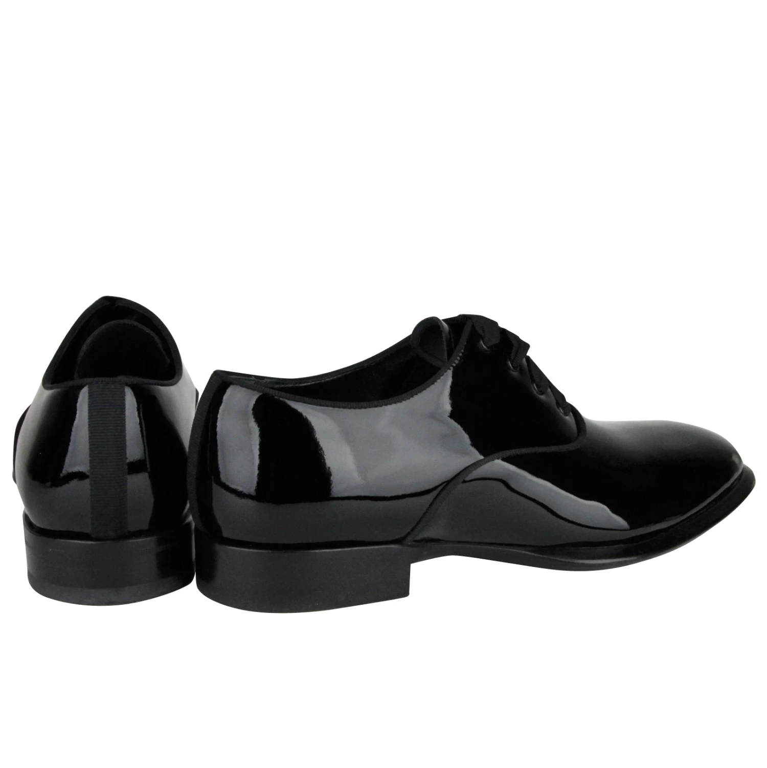 Alexander McQueen Men's Patent Black Leather Dress Shoes 7 Alexander McQueen Men's Patent Black Leather Dress Shoes - Image 5