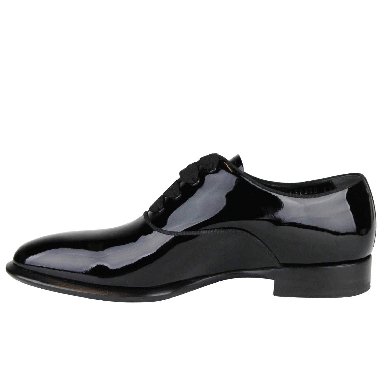 Alexander McQueen Men's Patent Black Leather Dress Shoes 9 Alexander McQueen Men's Patent Black Leather Dress Shoes - Image 7