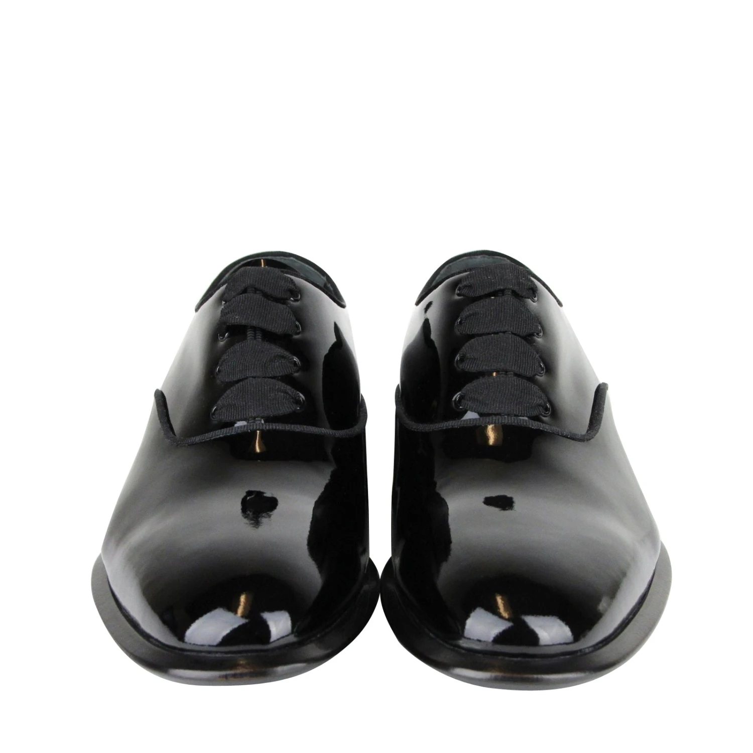 Alexander McQueen Men's Patent Black Leather Dress Shoes 13 Alexander McQueen Men's Patent Black Leather Dress Shoes - Image 11