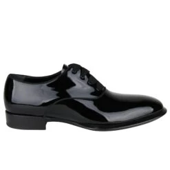 Alexander McQueen Men's Patent Black Leather Dress Shoes 31 Alexander McQueen Men's Patent Black Leather Dress Shoes -Lux Lair Store 432360 1000 40 6
