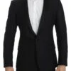 Dolce & Gabbana Black Wool MARTINI Slim Men's Blazer 2 Dolce & Gabbana Black Wool MARTINI Slim Men's Blazer -Lux Lair Store 4330079