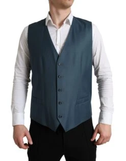 Dolce & Gabbana Green Single Breasted 2 Piece MARTINI Men's Suit -Lux Lair Store 4333547