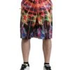 Dolce & Gabbana Multicolor Luminarie Print Men Bermuda Men's Shorts 1 Dolce & Gabbana Multicolor Luminarie Print Men Bermuda Men's Shorts -Lux Lair Store 4339979