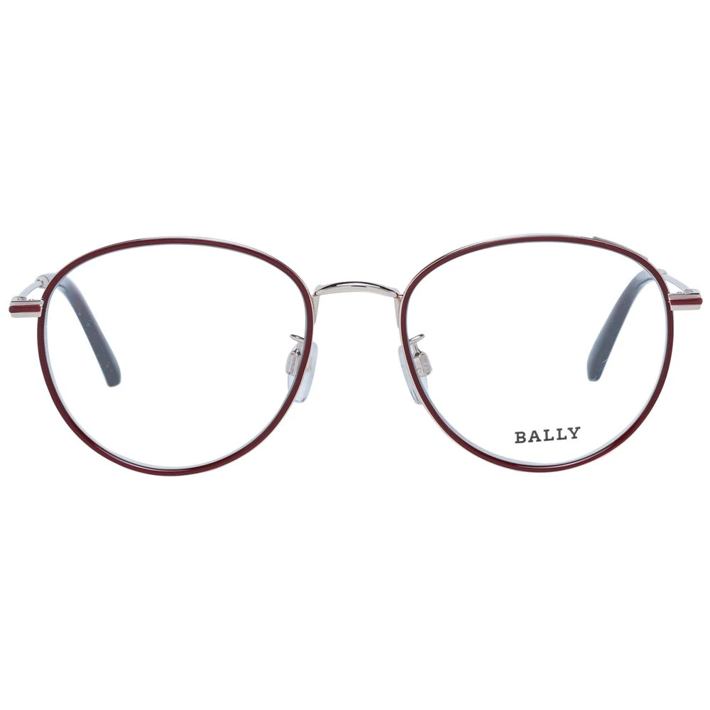 Bally Burgundy Unisex Glasses Frame 4 Bally Burgundy Unisex Glasses Frame - Image 2
