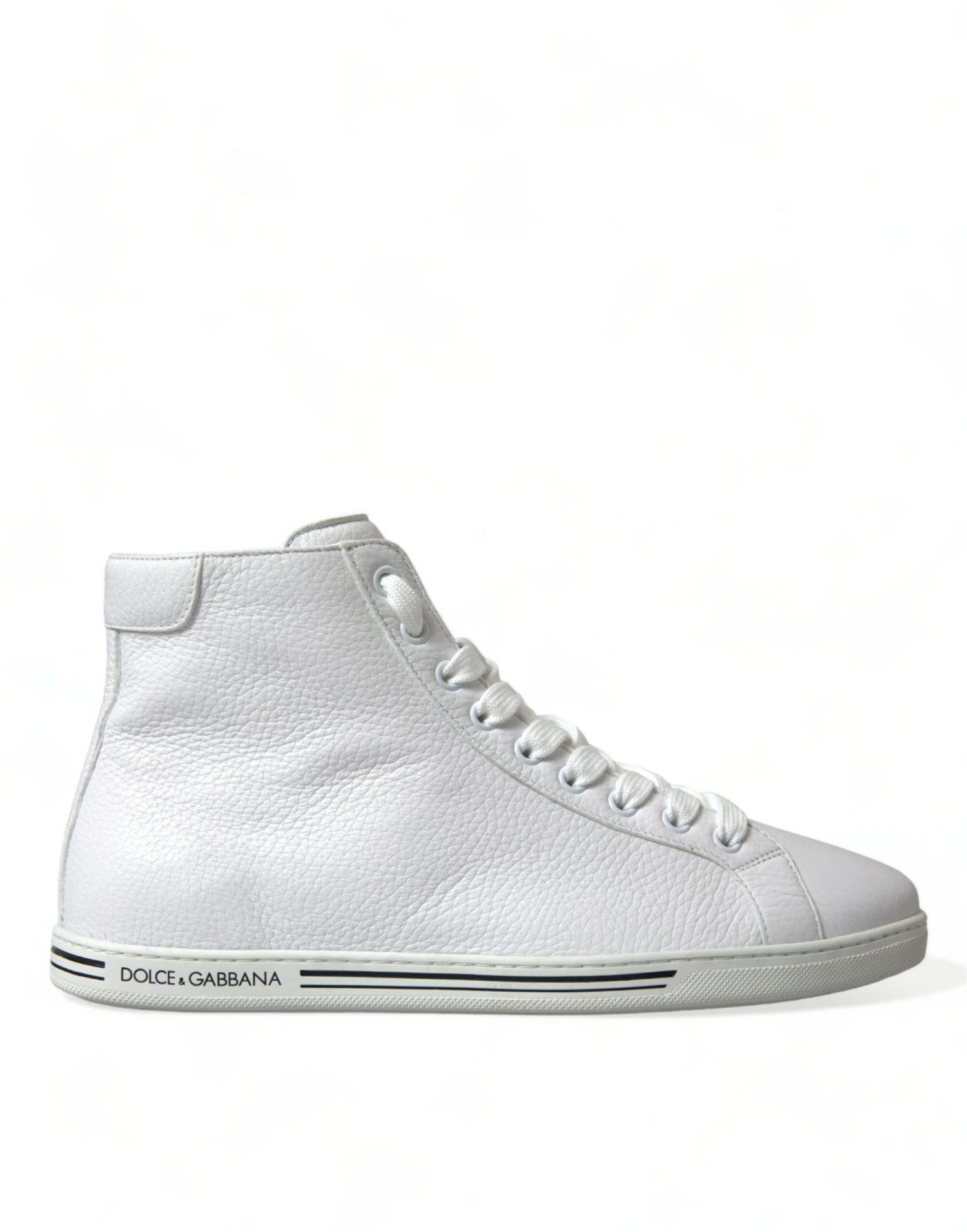 Dolce & Gabbana White Saint Tropez High Top Men Sneakers Men's Shoes 3 Dolce & Gabbana White Saint Tropez High Top Men Sneakers Men's Shoes