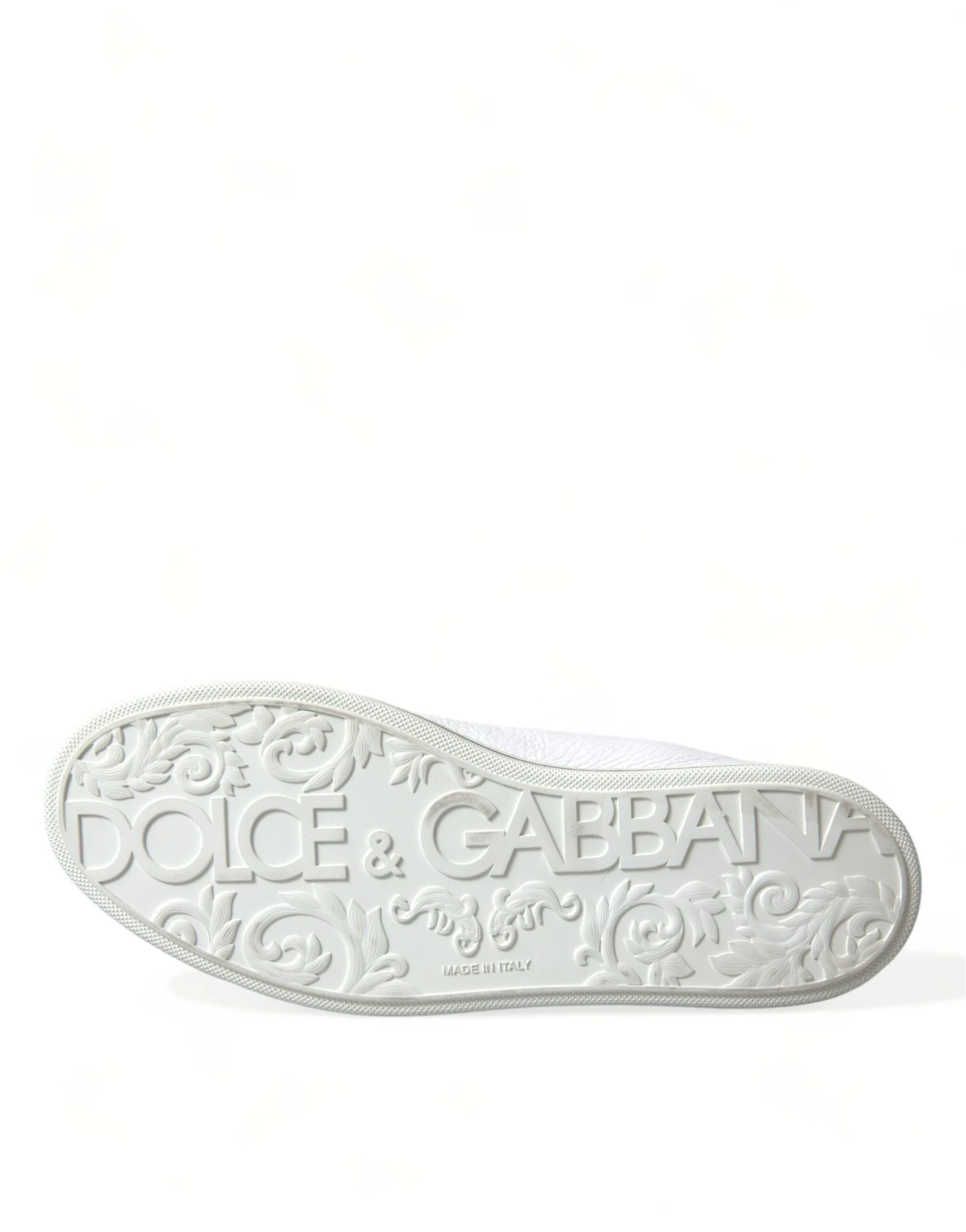 Dolce & Gabbana White Saint Tropez High Top Men Sneakers Men's Shoes 8 Dolce & Gabbana White Saint Tropez High Top Men Sneakers Men's Shoes - Image 6