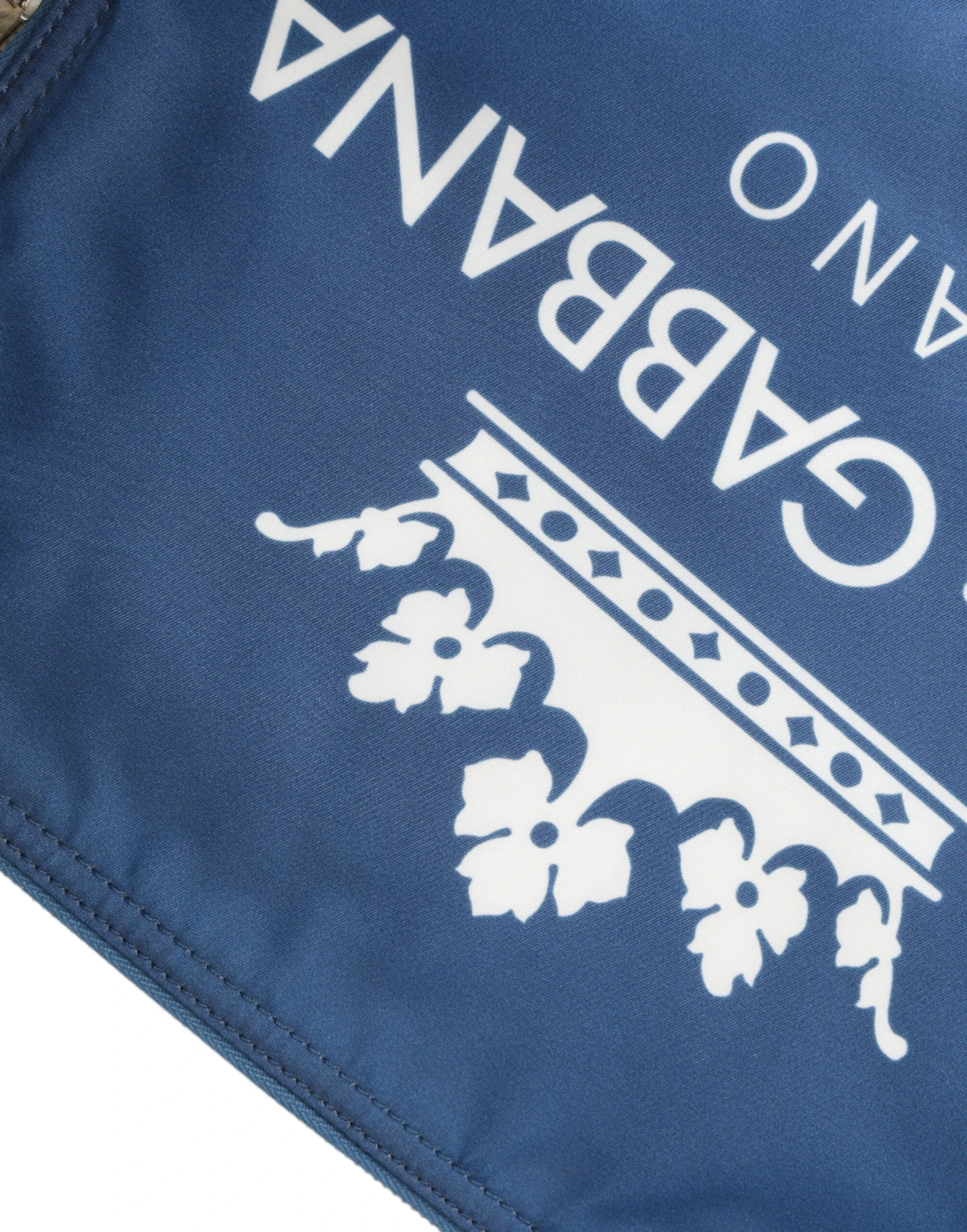 Dolce & Gabbana Blue DG Milano Print Nylon Pouch Clutch Men Men's Bag 7 Dolce & Gabbana Blue DG Milano Print Nylon Pouch Clutch Men Men's Bag - Image 5