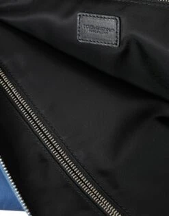 Dolce & Gabbana Blue DG Milano Print Nylon Pouch Clutch Men Men's Bag 13 Dolce & Gabbana Blue DG Milano Print Nylon Pouch Clutch Men Men's Bag -Lux Lair Store 4363264