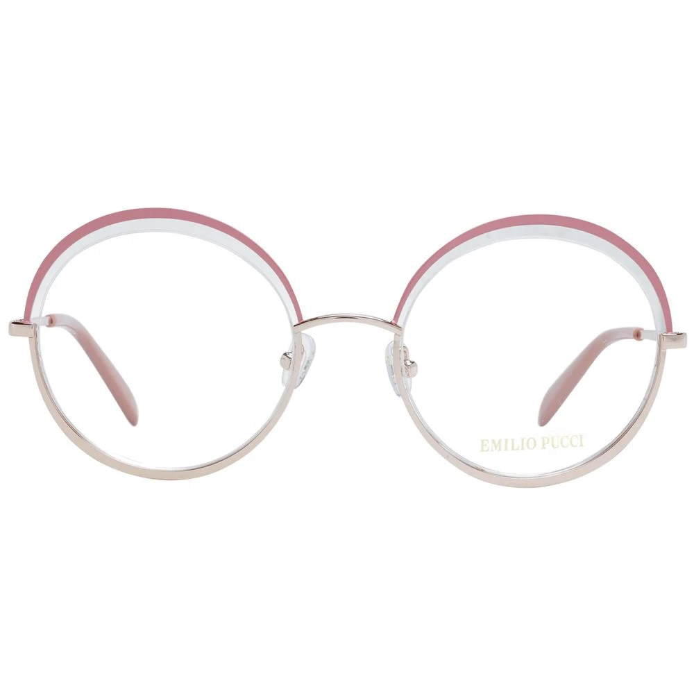 Emilio Pucci Pink Women Glasses Women's Frame 4 Emilio Pucci Pink Women Glasses Women's Frame - Image 2