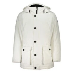 Hugo Boss White Polyamide Men Men's Jacket