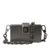 Dolce & Gabbana Metallic Gray Calfskin Leather DG BOX Shoulder Men's Bag (Pre-Owned) -Lux Lair Store 4399395