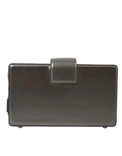 Dolce & Gabbana Metallic Gray Calfskin Leather DG BOX Shoulder Men's Bag (Pre-Owned) 11 Dolce & Gabbana Metallic Gray Calfskin Leather DG BOX Shoulder Men's Bag (Pre-Owned) -Lux Lair Store 4399399