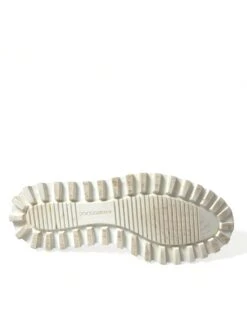 Dolce & Gabbana White Vulcano Trekking Ankle Boots Men's Shoes (Pre-Owned) -Lux Lair Store 4399447