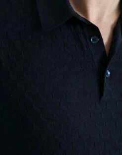 Dolce & Gabbana Dark Blue Collared Short Sleeve Polo Men's T-shirt -Lux Lair Store 4404131