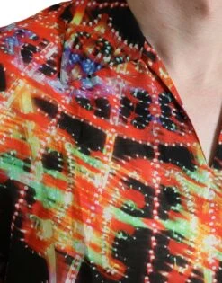 Dolce & Gabbana Multicolor Luminarie Print Cotton Men's T-shirt -Lux Lair Store 4405406