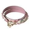 Dolce & Gabbana Pink Floral Handbag Accessory Shoulder Women's Strap -Lux Lair Store 4413665