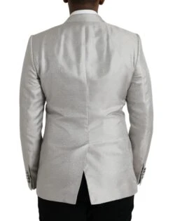 Dolce & Gabbana Off White MARTINI Double Breasted Coat Men's Blazer 10 Dolce & Gabbana Off White MARTINI Double Breasted Coat Men's Blazer -Lux Lair Store 4417530