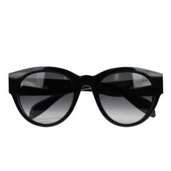 Alexander McQueen Unisex Spike Detail Black Acetate Sunglasses AM0054S 442136 1007 -Lux Lair Store 442136 1007 807343641 8