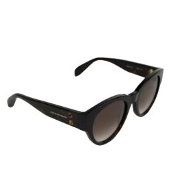 Alexander McQueen Unisex Spikes Havana Plastic Square Acetate Sunglasses AM0054S 442136 2302 13 Alexander McQueen Unisex Spikes Havana Plastic Square Acetate Sunglasses AM0054S 442136 2302 -Lux Lair Store 442136 2302 807343642 3