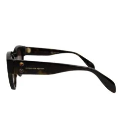 Alexander McQueen Unisex Spikes Havana Plastic Square Acetate Sunglasses AM0054S 442136 2302 15 Alexander McQueen Unisex Spikes Havana Plastic Square Acetate Sunglasses AM0054S 442136 2302 -Lux Lair Store 442136 2302 807343642 5