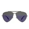 Alexander McQueen Unisex Blue Aviator Sunglasses -Lux Lair Store 442139 7015 807343635 1