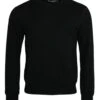 Dolce & Gabbana Black Cotton Long Sleeves Sweatshirt Men's Sweater