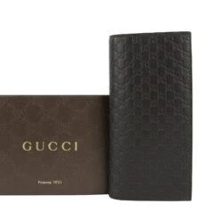 Gucci Microguccissima Brown Leather Wallet With ID Window 449245 2044 12 Gucci Microguccissima Brown Leather Wallet With ID Window 449245 2044 -Lux Lair Store 449245 2044 807401736 1