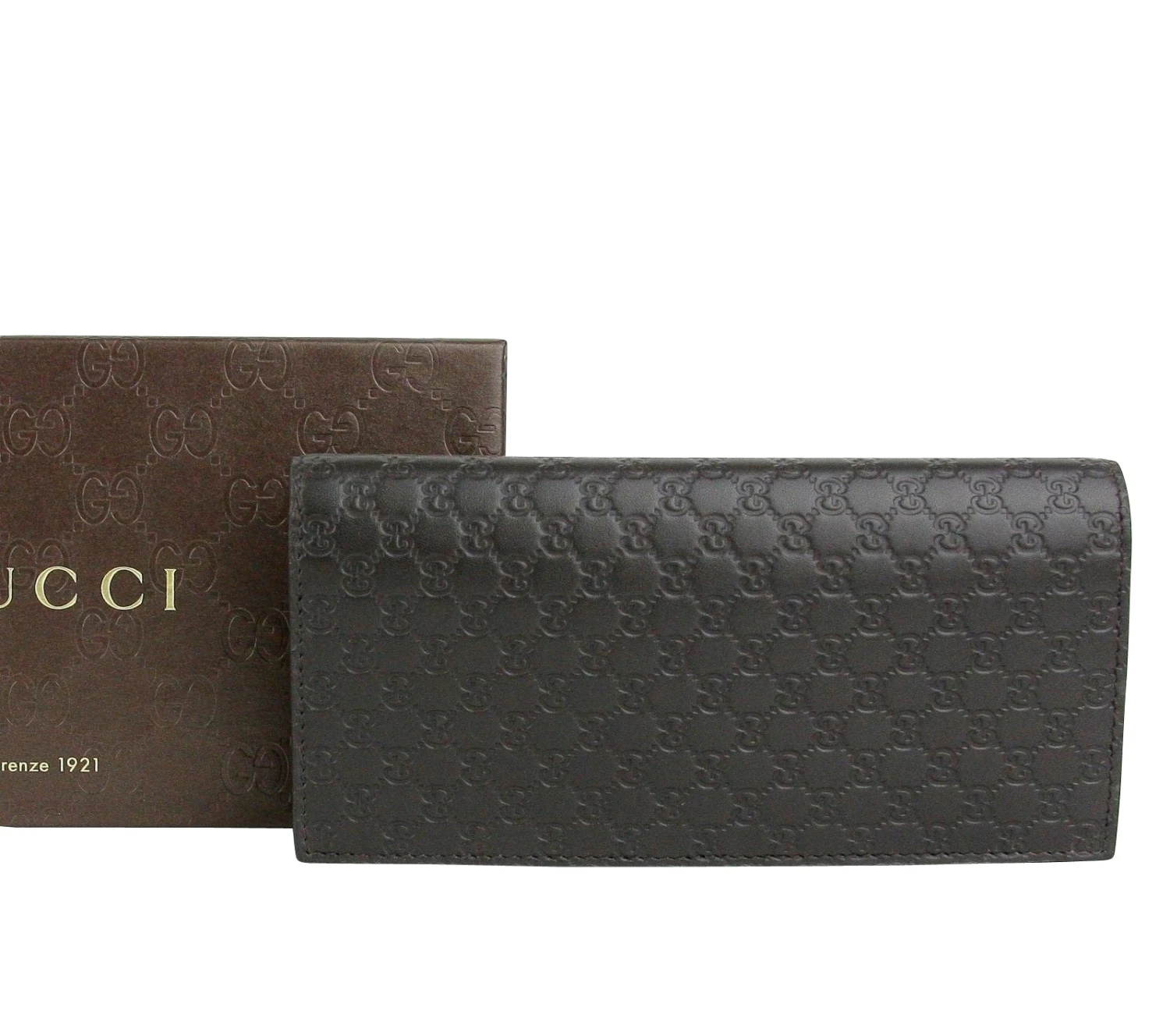 Gucci Microguccissima Brown Leather Wallet With ID Window 449245 2044 4 Gucci Microguccissima Brown Leather Wallet With ID Window 449245 2044 - Image 2