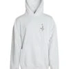 Balenciaga White Cotton Logo Hooded Pullover Sweatshirt Men's Sweater -Lux Lair Store 4539646