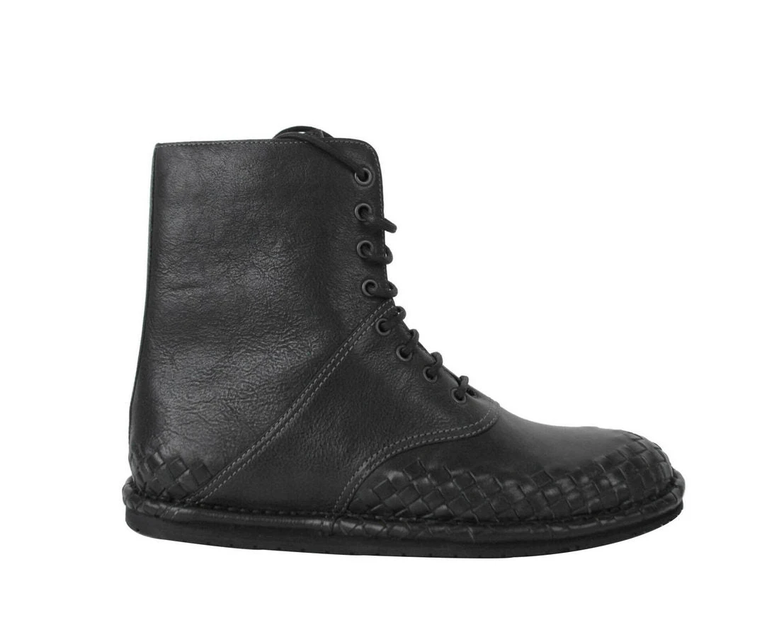 Bottega Veneta Men's Dark Gray Leather Side Zipper Boots 456529 2015 22 Bottega Veneta Men's Dark Gray Leather Side Zipper Boots 456529 2015 - Image 20