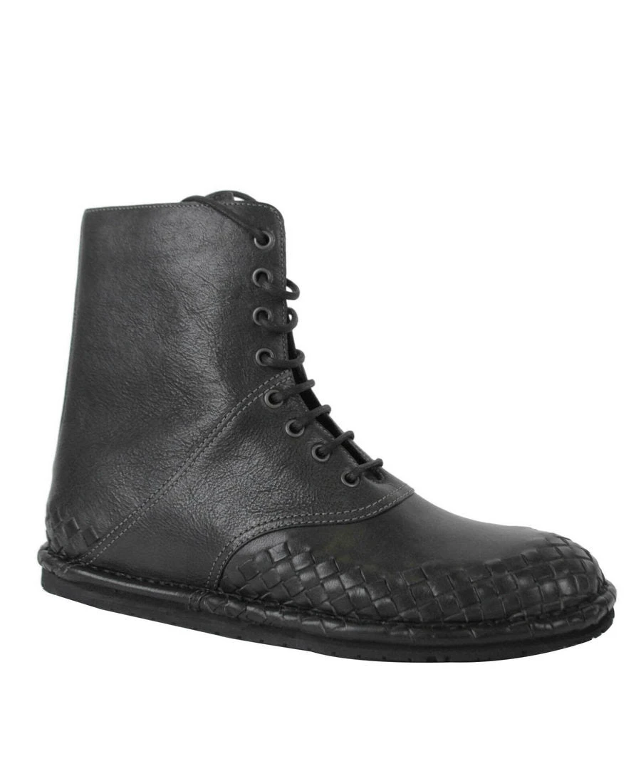 Bottega Veneta Men's Dark Gray Leather Side Zipper Boots 456529 2015 13 Bottega Veneta Men's Dark Gray Leather Side Zipper Boots 456529 2015 - Image 11