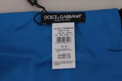 Dolce & Gabbana Royal Blue Men's Neck Wrap Shawl Silk Men's Scarf (Pre-Owned) -Lux Lair Store 4566830