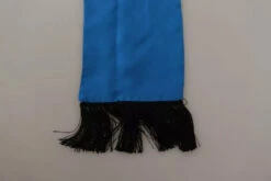 Dolce & Gabbana Royal Blue Men's Neck Wrap Shawl Silk Men's Scarf (Pre-Owned) -Lux Lair Store 4566831