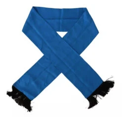 Dolce & Gabbana Royal Blue Men's Neck Wrap Shawl Silk Men's Scarf (Pre-Owned)