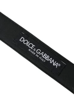 Dolce & Gabbana Dark Brown Perforated Leather Metal Buckle Belt Men's Men 10 Dolce & Gabbana Dark Brown Perforated Leather Metal Buckle Belt Men's Men -Lux Lair Store 4570859