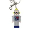 Dolce & Gabbana Multicolor Astronaut Space Metal Logo Keyring Men's Keychain