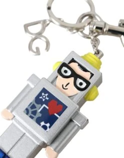 Dolce & Gabbana Multicolor Astronaut Space Metal Logo Keyring Men's Keychain 9 Dolce & Gabbana Multicolor Astronaut Space Metal Logo Keyring Men's Keychain -Lux Lair Store 4574334