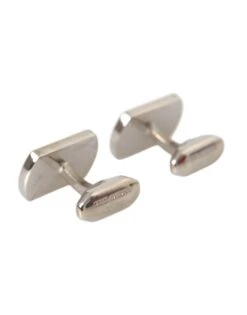 Dolce & Gabbana Silver Gold Plated Metal Brass Pin Men's Cufflinks -Lux Lair Store 4574821